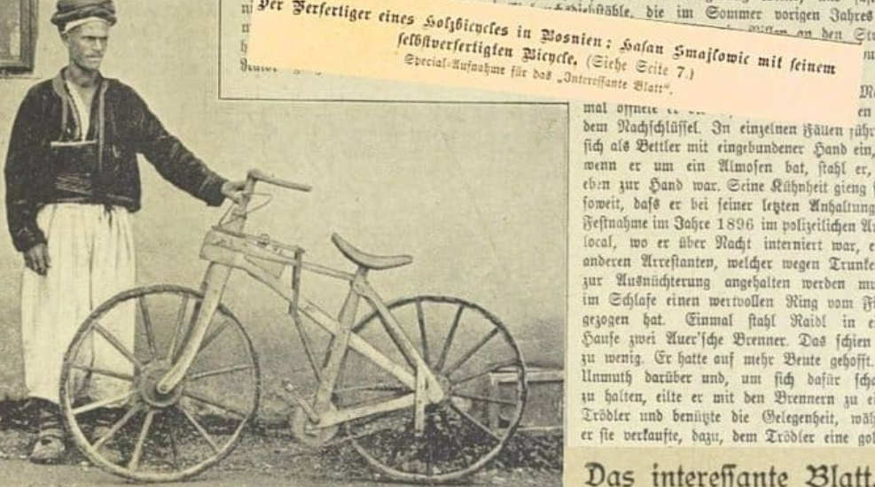 Hasan Smajlović bio je prvi proizvođač bicikla u Bosni