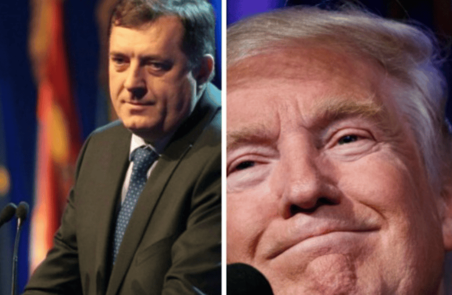 Milorad Dodik, Donald Trump