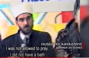 Reis Kavazović u logoru HVO-a u Konjicu