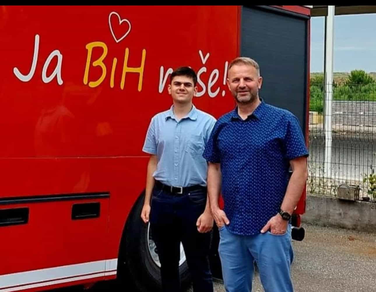 Mugdim sa direktorom firme SU-AD d.o.o. iz Živinica, Suadom Bešlićem