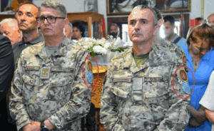 pukovnik Miroslav Baljak i major Dragan Stevanović