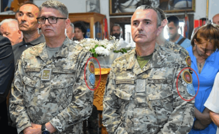 pukovnik Miroslav Baljak i major Dragan Stevanović