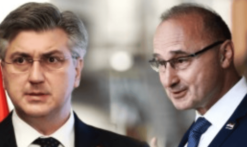Osvanuli plakati s fotografijama premijera Andreja Plenkovića i ministra vanjskih poslova Gordana Grlića Radmana.