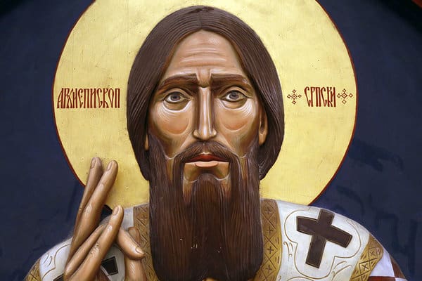 Sveti Sava, rođen kao Rastko Nemanjić, utemeljitelj je Srpske pravoslavne crkve