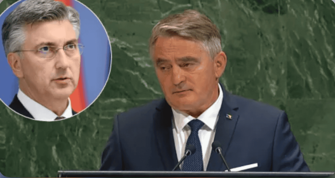 Plenković bijesan zbog Komšićevog govora u UN-u: Od susjedne zemlje, žalosno